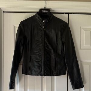EUC Wilson’s Leather genuine leather Maxima Moto Jacket